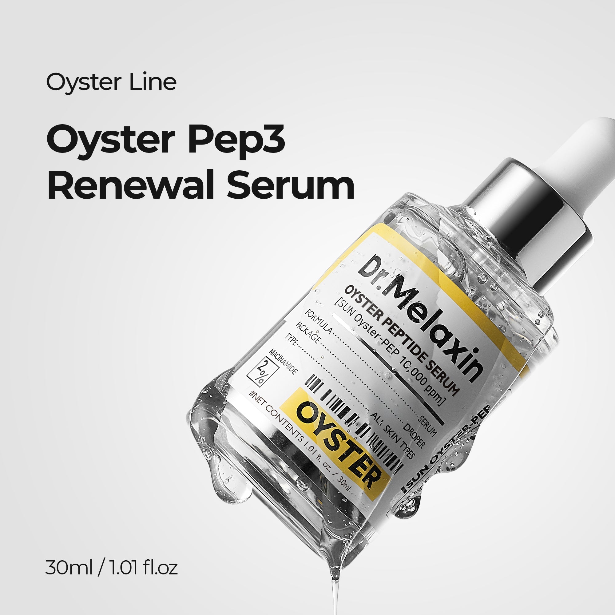 Oyster Pep-3 Renewal Serum & Cream Duo