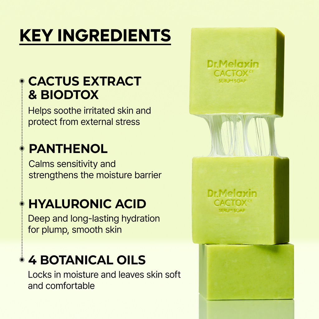 Cactox Pore Relief Serum Soap