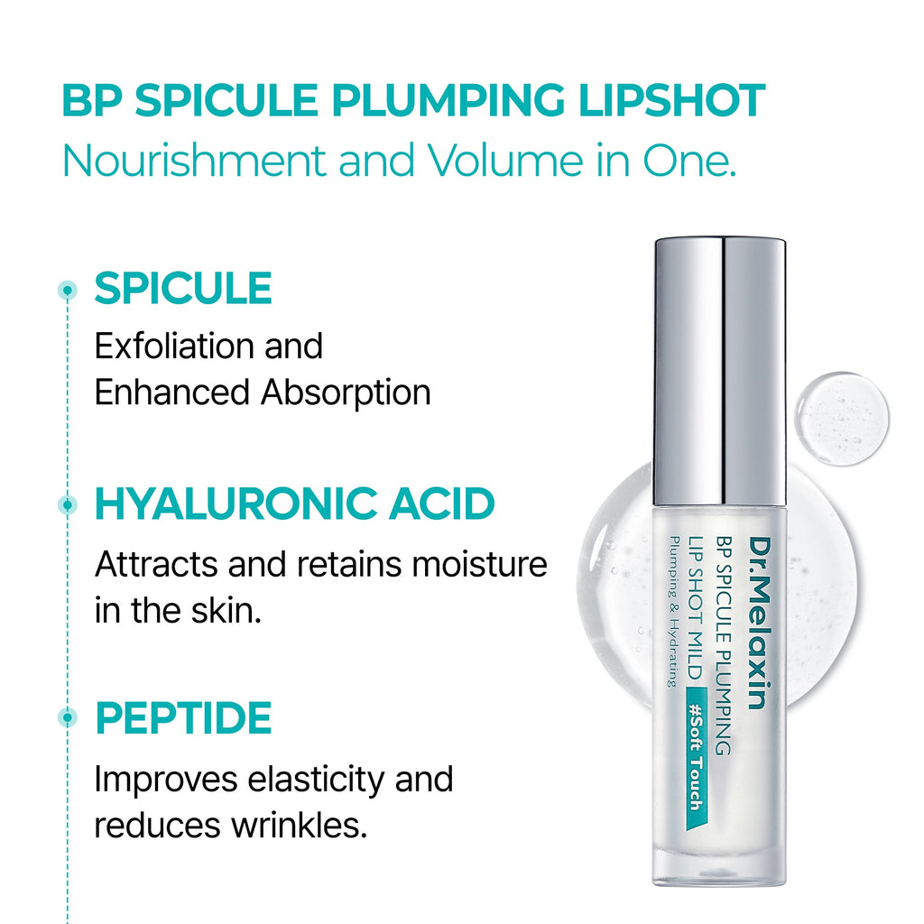 Dr. Melaxin BP Spicule Plumping LIP Shot Duo