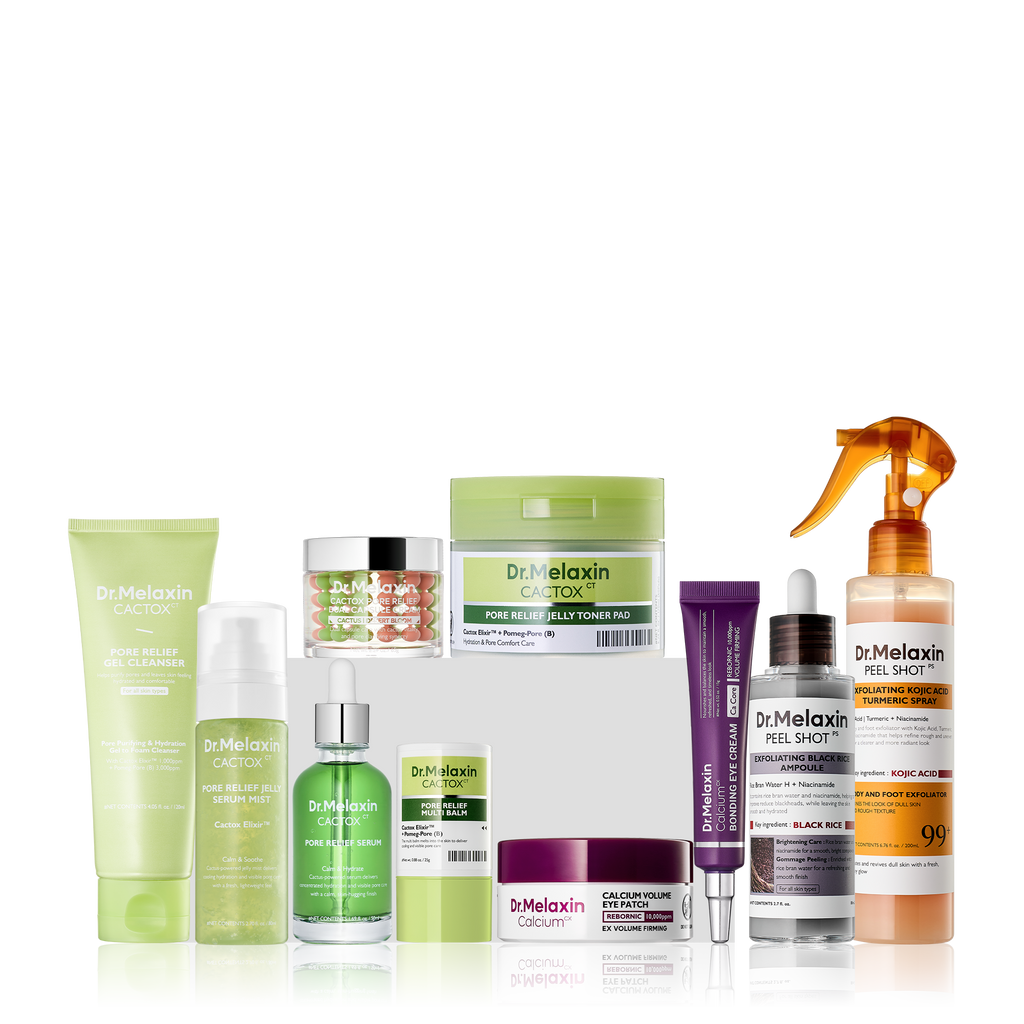 [Dr.Melaxin Exclusive] Pore-Refining & Volumizing Reset 10-Step Set