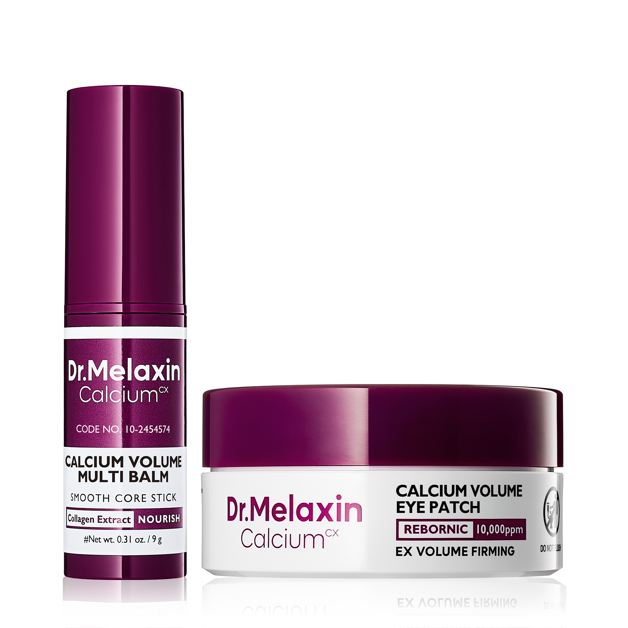 [TikTok Bestseller] Calcium Volume Multi Balm & Eye Patch 60ea