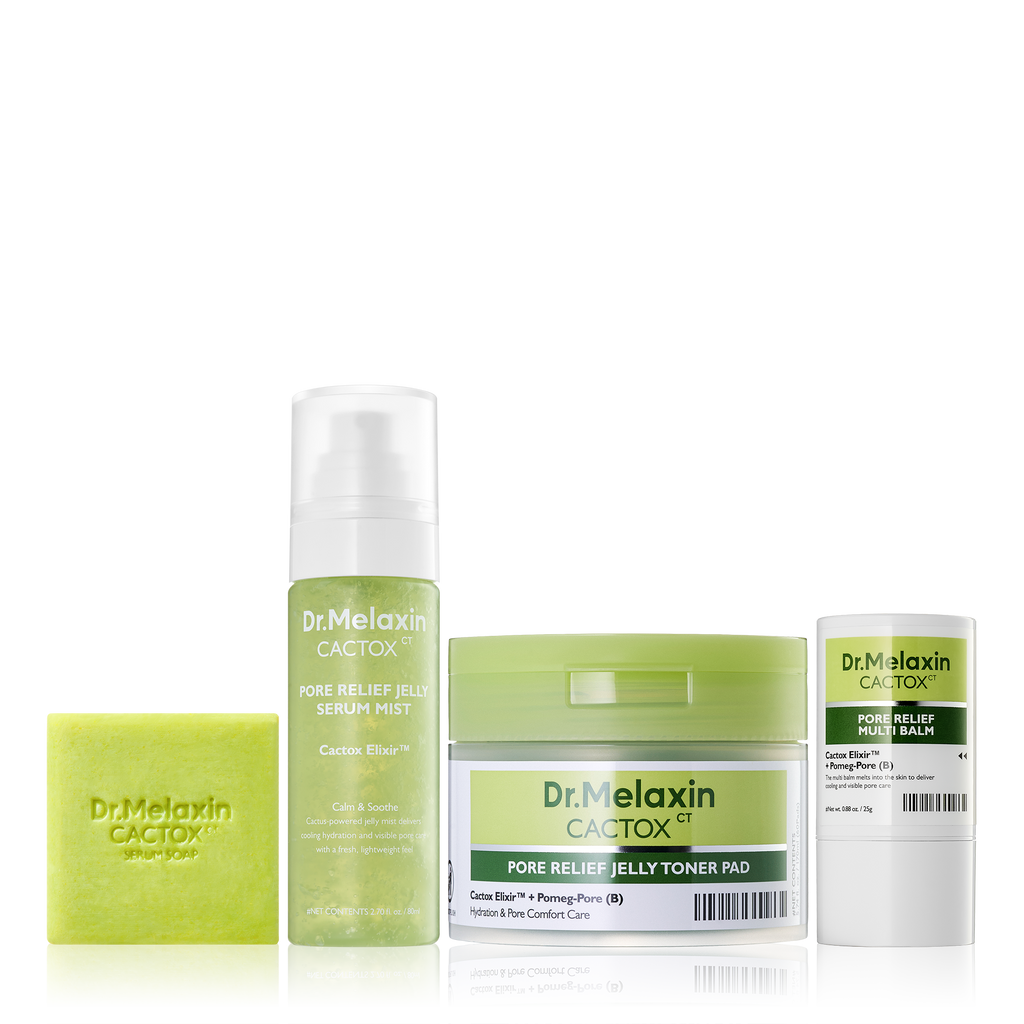 Cactox Deep Cleansing & Pore Care 4-Step Set