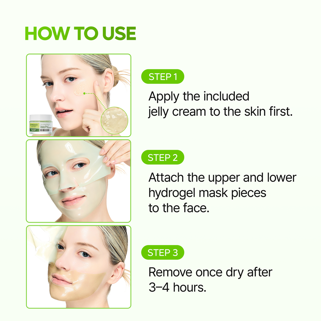 Cactox De-Puffing Pore Tox Mask Set