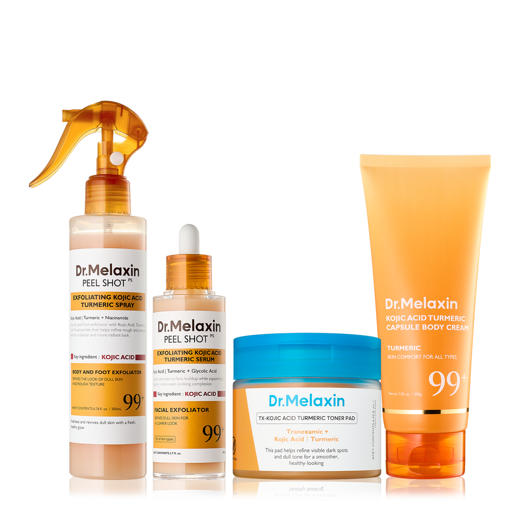 Kojic Acid Amber Face & Body Care Set