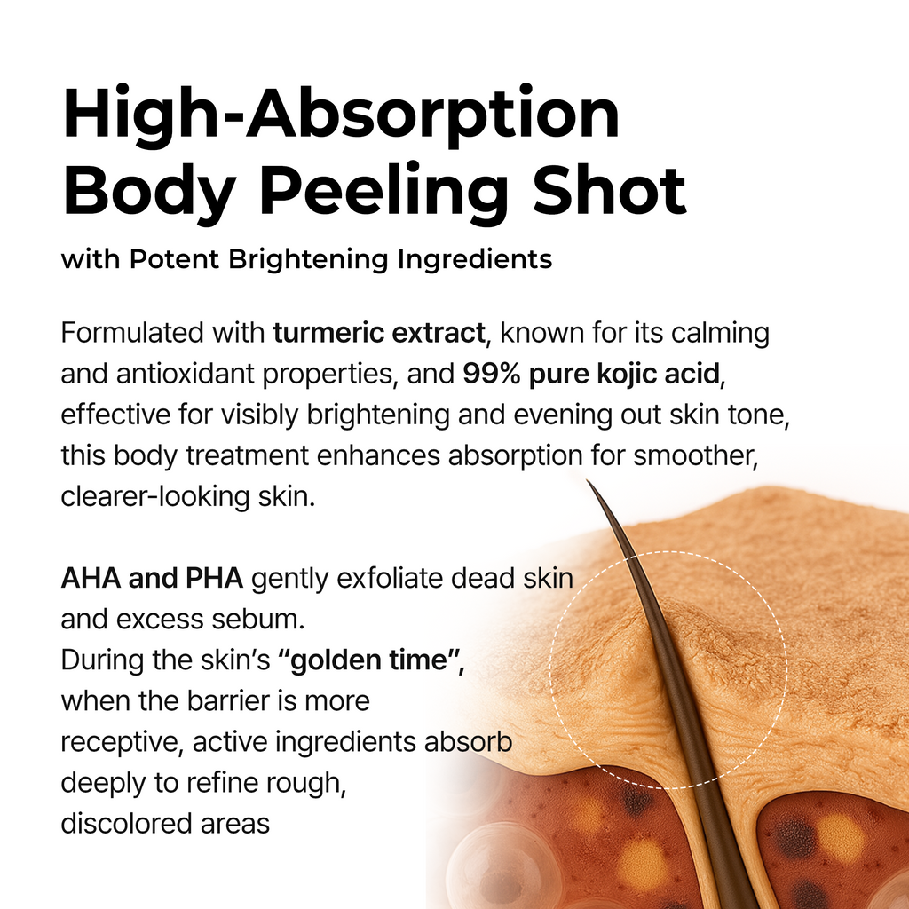 Peel Shot Kojic Acid Turmeric Spray