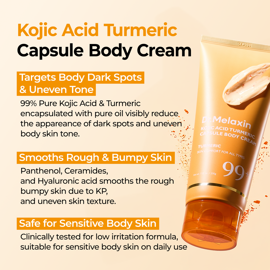 Kojic Acid Amber Face & Body Care Set