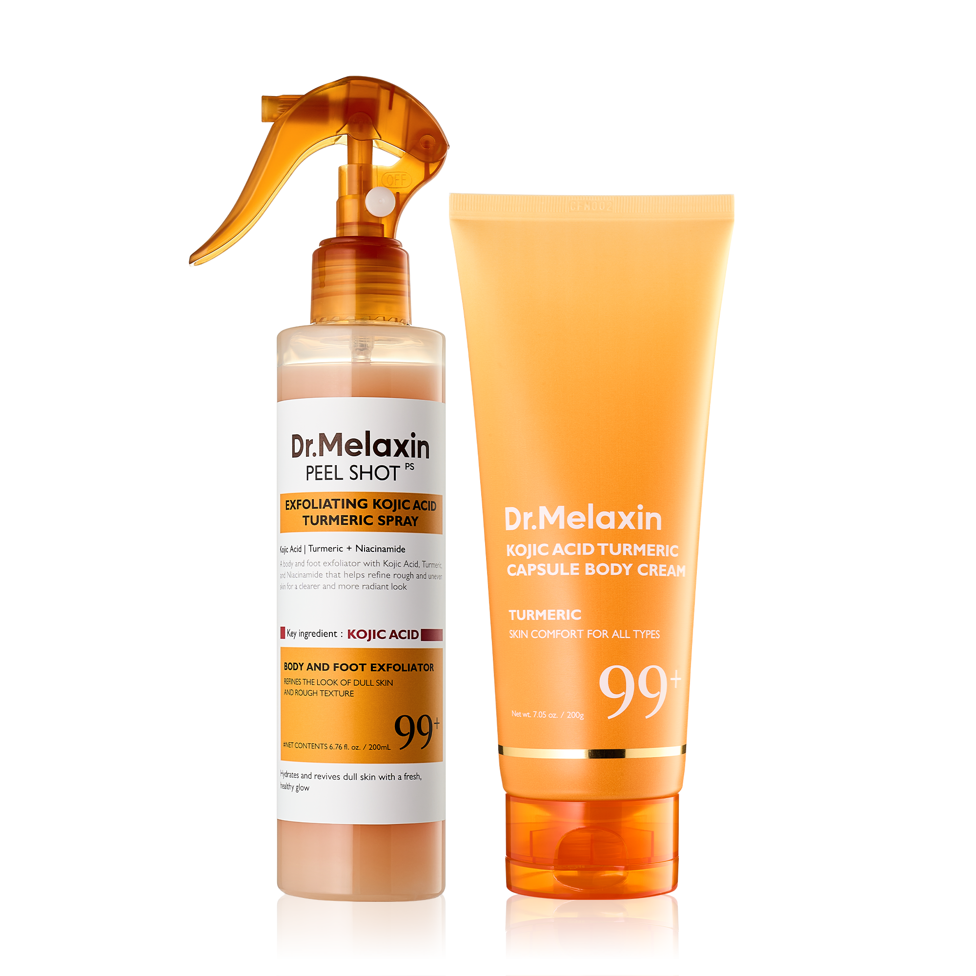 Kojic Acid Amber Face & Body Care Set