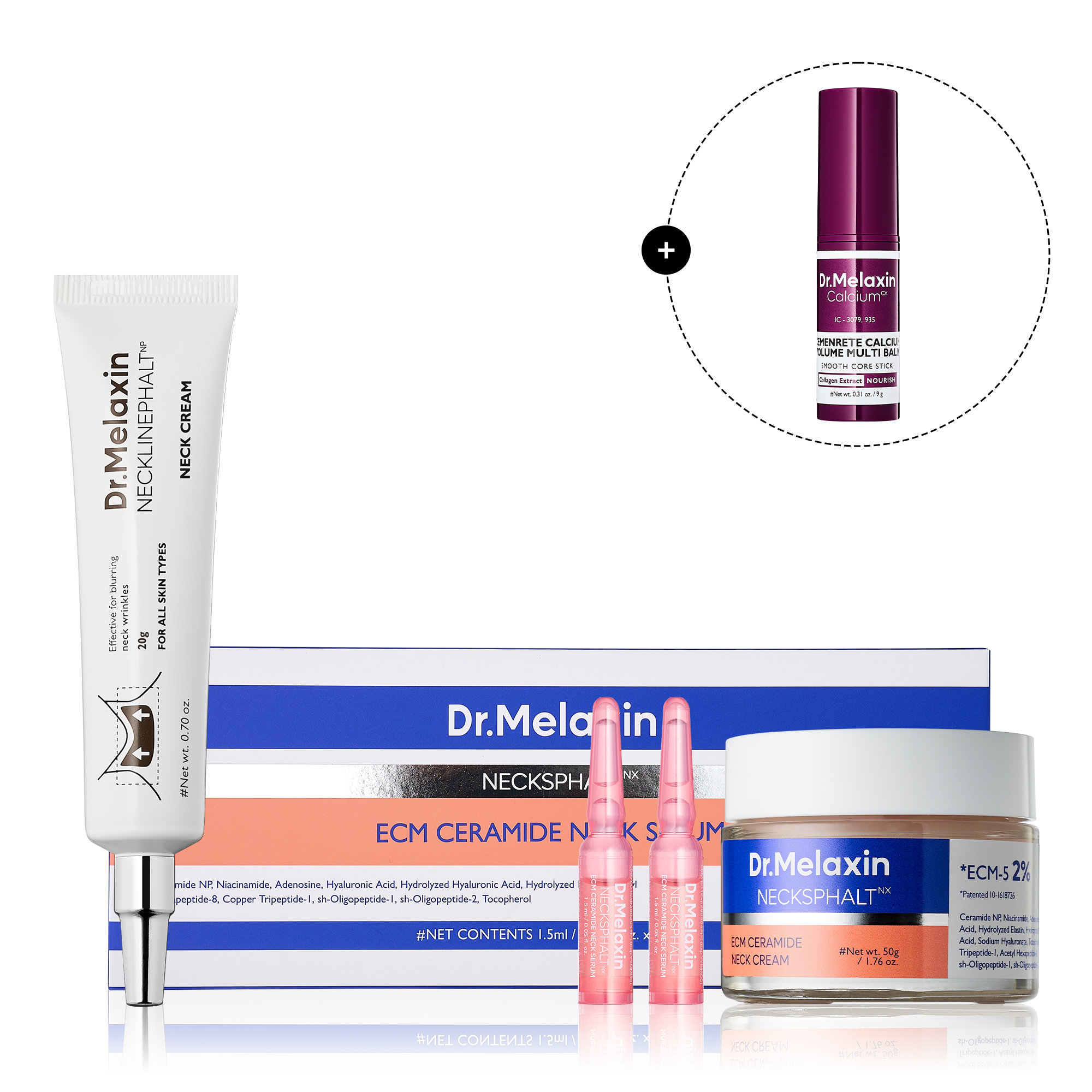 [Dr.Melaxin Exclusive] 3-Minute Neck & Face Anti-Aging Ritual Set